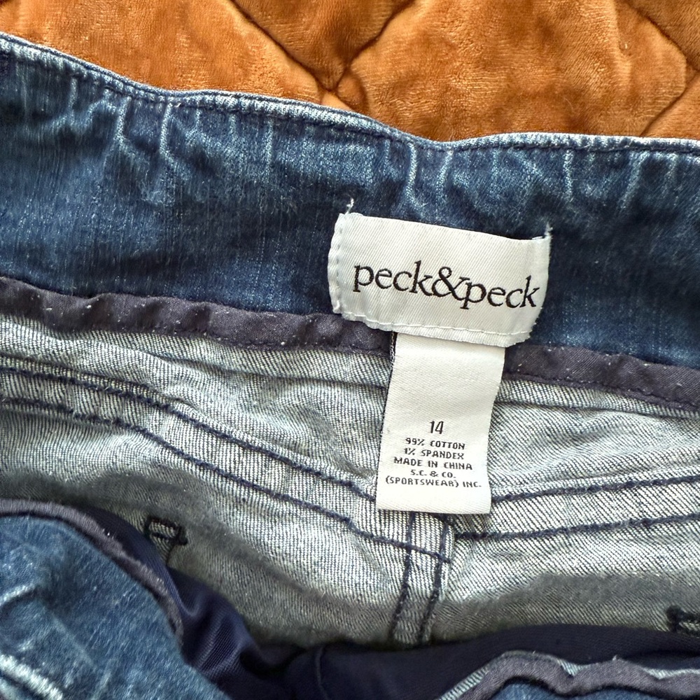 Peck & Peck Blue Denim Jeans
